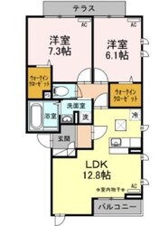 オストの物件間取画像